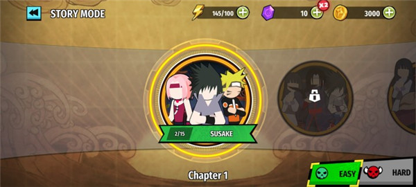 火柴人忍者3v3竞技场最新版(Stickman Ninja 3v3)