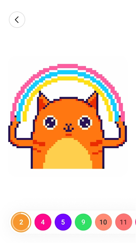 Color by Number填色游戏