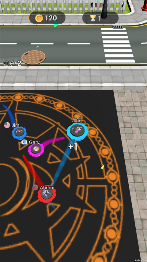 滚动的陀螺官方版(Spiner Ball)