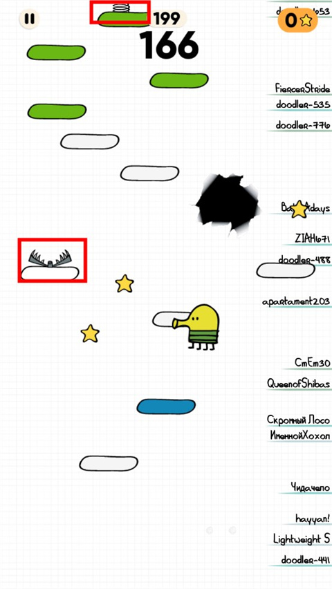 嘟嘟跳2官方最新版(Doodle Jump 2)