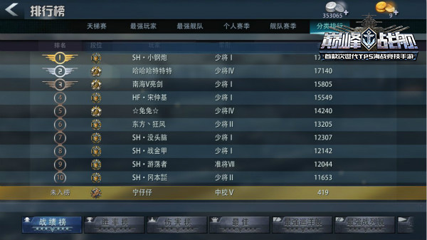 巅峰战舰小米版