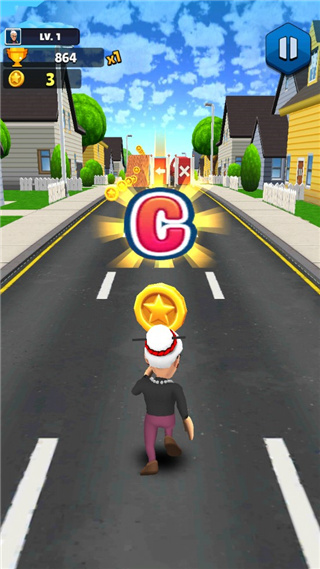 愤怒的老奶奶玩跑酷2最新版(Angry Gran Run 2)