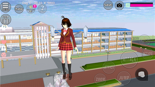 樱花校园模拟器英文版(SAKURA School Simulator)