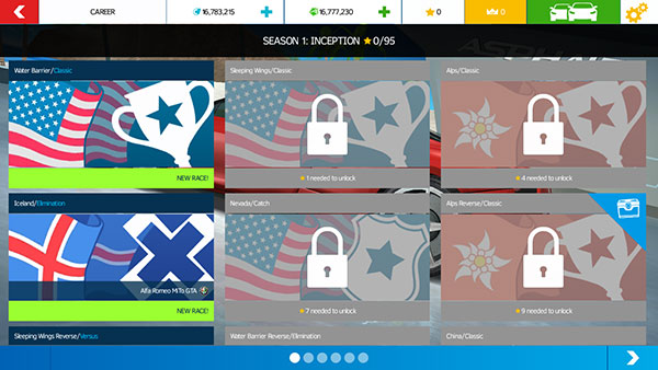 狂野飙车氮气加速最新破解版(Asphalt Nitro)