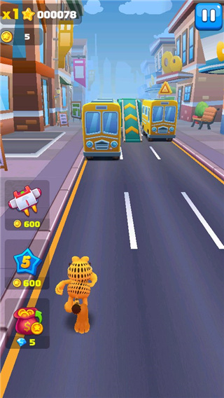 加菲猫跑酷(Garfield Rush)破解版无限金币钻石版