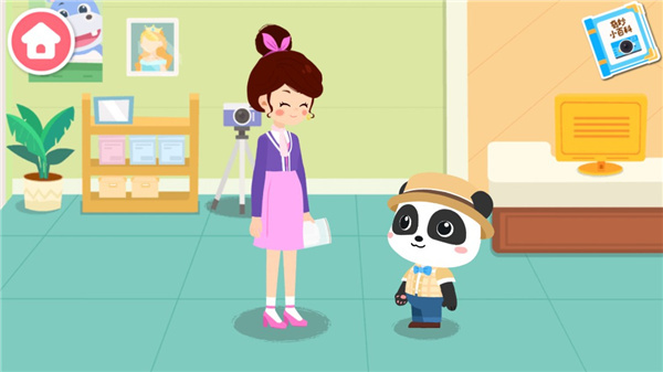 宝宝巴士摩登照相馆小游戏