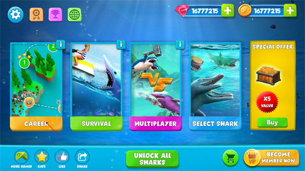 双头鲨攻击最新版(Double Head Shark Attack)