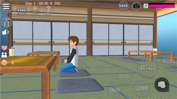 樱花校园模拟器1.041.12英文版