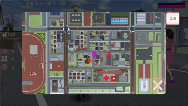 樱花校园模拟器1.041.12英文版