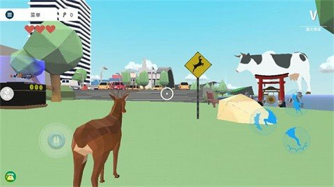 小鹿乱撞模拟器游戏官方正式版