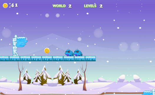 雪人疯狂跑酷游戏