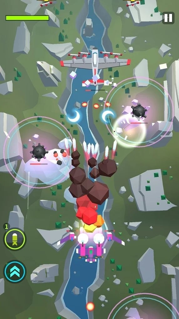 热火天空飞行射击游戏