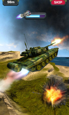 坦克斜坡大冲刺游戏官方正式版