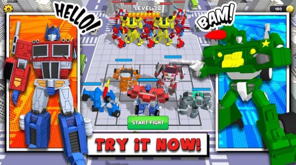 合并机器人汽车改造游戏