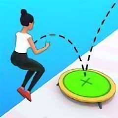 跳跃女孩3d游戏