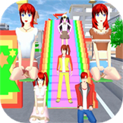 樱花校园跑酷逃离版