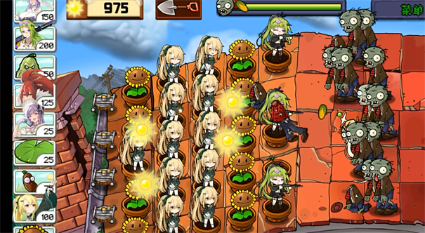 植物娘大战僵尸