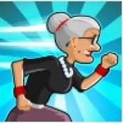 愤怒的老奶奶玩跑酷(大量货币)