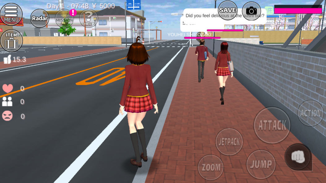 樱花校园模拟器1.040.00最新版