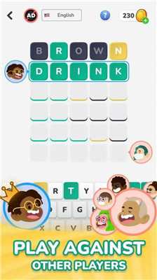 单词流行大战游戏