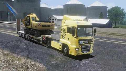 欧洲卡车模拟3山路