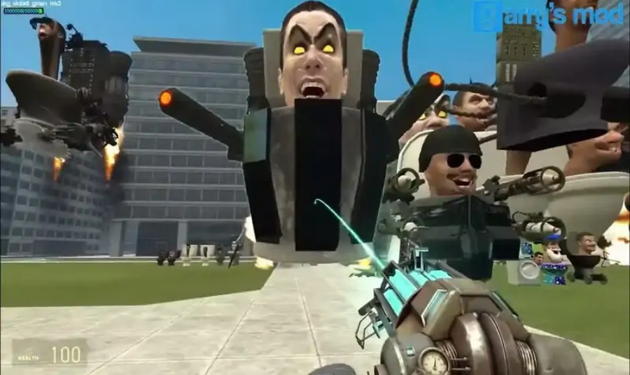 盖瑞模组马桶人大战监控人模组