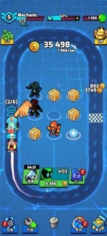 合并平面机器人游戏