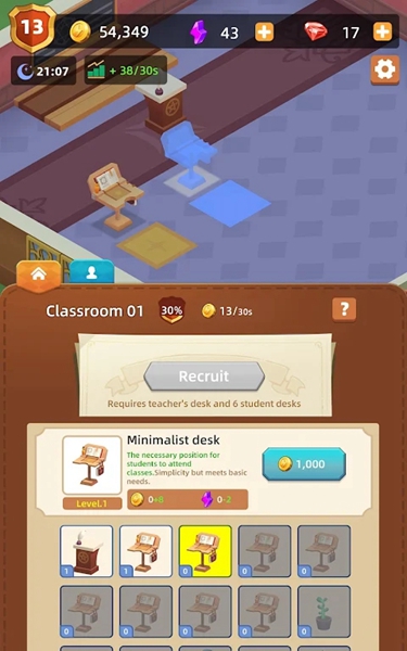 放置巫师学校大亨游戏官方版