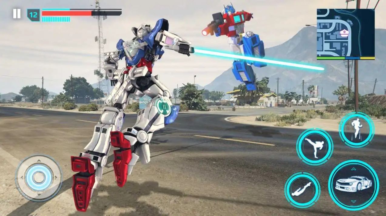 机器人变形金刚大战游戏手机版