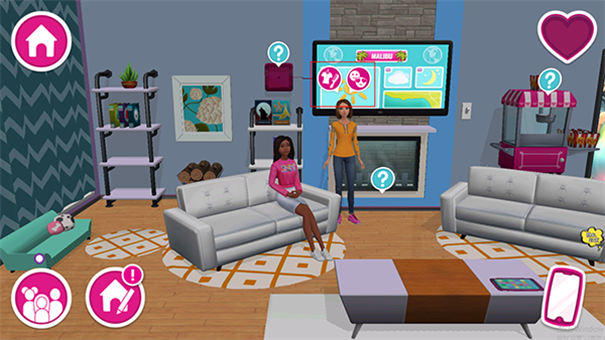 芭比之梦想豪宅游戏全部解锁