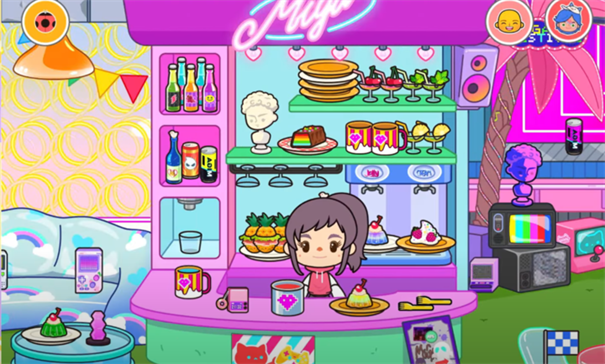 米加小镇世界赛博朋克