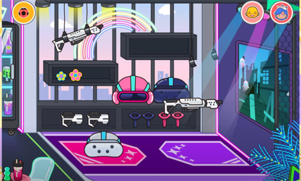 米加小镇赛博朋克家具