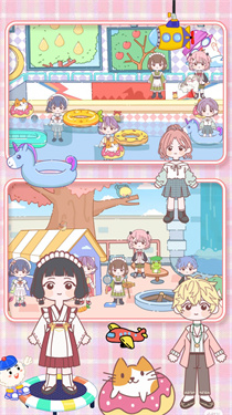 落樱古镇胭脂小城