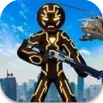 科幻火柴人绳索英雄