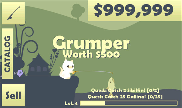 小猫钓鱼正版有船版(CAT FISHING)