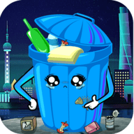 垃圾桶飞刀大作战游戏