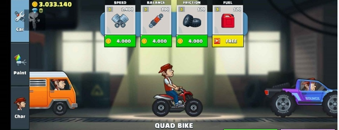 登山赛车Mod菜单10万加速器