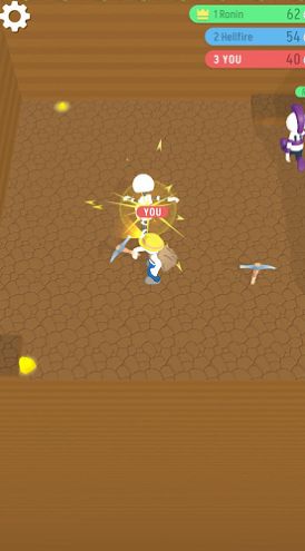 挖掘竞技场战斗与生存游戏