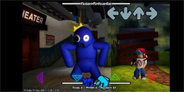 fnf彩虹朋友模组手机版游戏