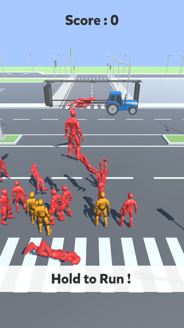 疯狂过马路游戏