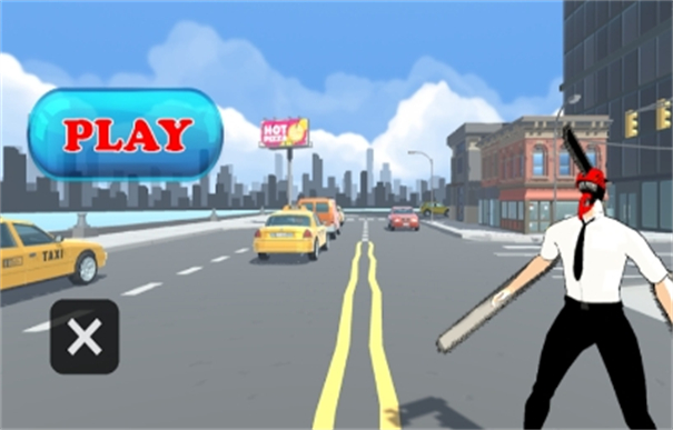 电锯人大战僵尸