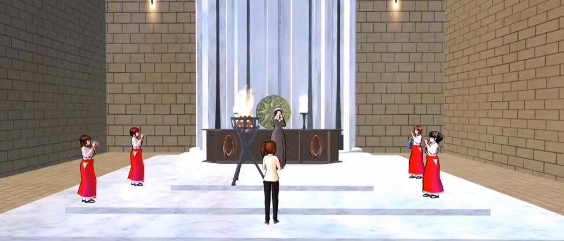 樱花校园模拟器玛塔塔同款