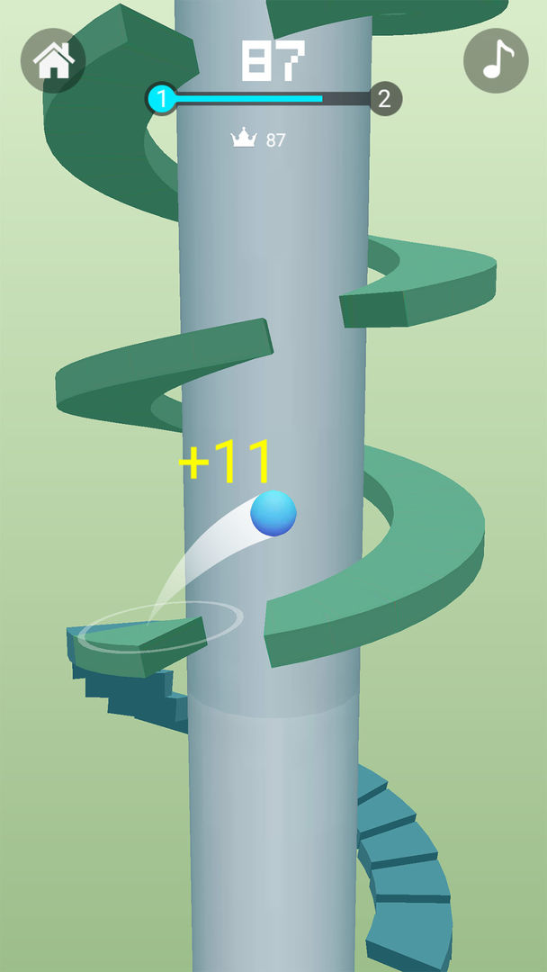 球球跳跳塔手游
