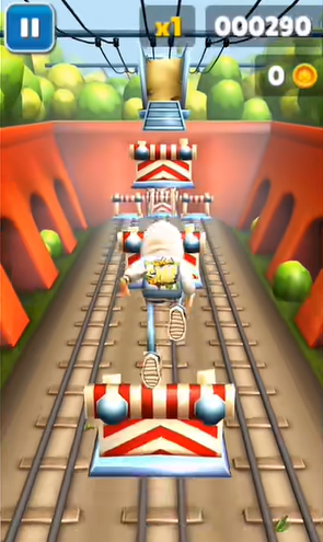 地铁跑酷火山难度版