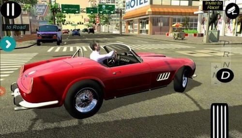 手动挡停车场4k特斯拉版本