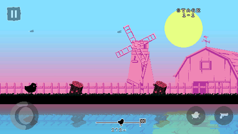 超级小鸡跳跃游戏