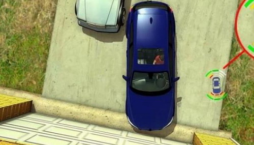 手动挡停车场4k特斯拉版本