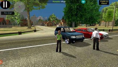 手动挡停车场4k特斯拉版本