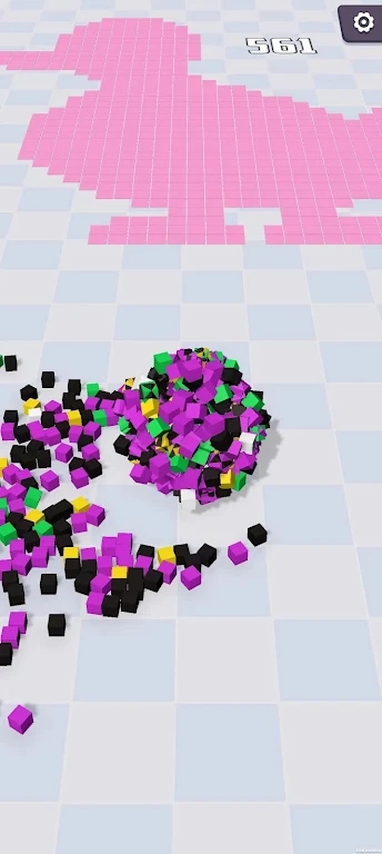 粘性像素3D游戏