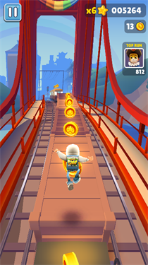 SUBWAYSURF雪地内置菜单